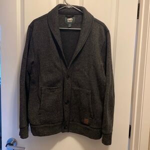 Roots men’s cardigan style sweater. Size medium